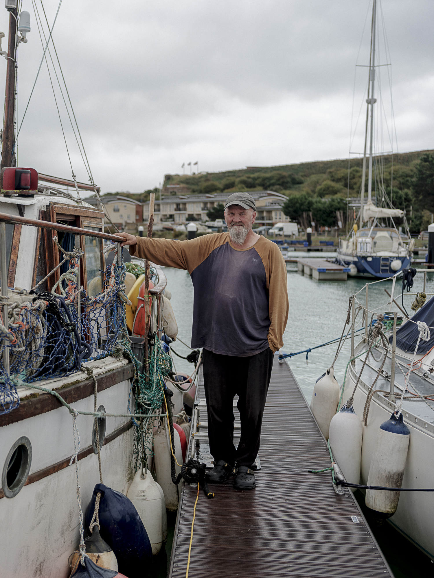 Gaz, Newhaven Marina – diptych, panel I