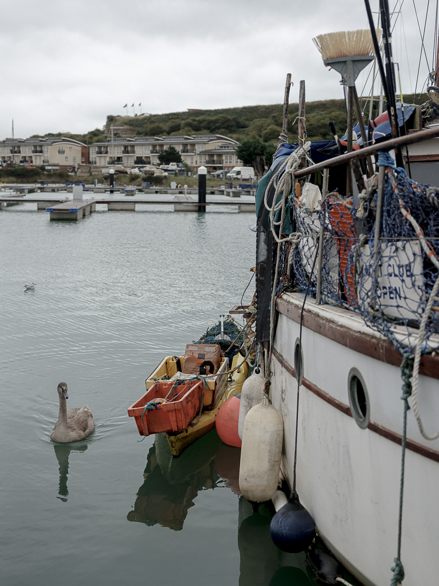Gaz, Newhaven Marina – diptych, Image I